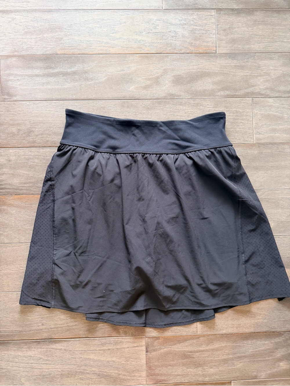 SPANX Black Active Skirt with Wide Waistband